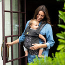 LÍLLÉbaby Complete All Seasons Ergonomic 6-in-1 Baby Carrier Newborn to Toddler - with Lumbar Support - for Children 7-45 Pounds - 360 Degree Baby Wearing - Inward & Outward Facing - Twilight Leopard by TinyTreasures Baby Boutique