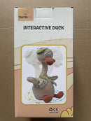 Talking Dancing Duck Toy Mimicking Recording Plush & Interactive Toy, Repeating What You Say, Neck Shaking Stuffed Toys, Talking Doll for Birthday Kids Gift for Boy & Girl by TinyTreasures Baby Boutique