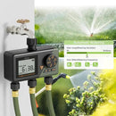 Diivoo Sprinkler Timer 3 Zone, Water Hose Timer 3 Outlet for Garden, Programmable Automatic Irrigation Timer with Rain Delay and Manual/Auto Mode Watering IP54 for Lawn, Yard, Pool by GreenHaven Gardens