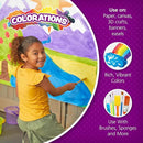 Colorations Paraben-Free Washable Tempera Paint for Kids - 1 Gallon Value Size. Vibrant Green. Non-Toxic and Made in The USA by TinyTreasures Baby Boutique