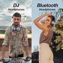 OneOdio A70 Bluetooth Over Ear Headphones, Wireless Headphones w/ 72H Playtime, Hi-Res, 3.5mm/6.35mm Wired Audio Jack for Studio Monitor & Mixing DJ Guitar AMP, Computer Laptop PC Tablet - Sky Blue by TinyTreasures Baby Boutique