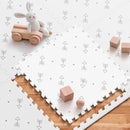 Baby Foam Play Mat-72”x 48” Baby Playmat,6-Piece Interlocking Foam Floor Tiles,Puzzle Mat for Infants and Toddlers,Waterproof Crawling Mat,Non Toxic Play Mat for Baby Tummy Time Mat(Arrow) by TinyTreasures Baby Boutique