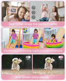 WONNIE Digital Camera 56MP, FHD 1080P Point & Shoot Camera with 32GB SD Card, 2 Batteries, and Lanyard, Ideal for Kids & Teens, Suitable Gift for Girls by TinyTreasures Baby Boutique