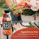 Great Big Roses – Soil and Rose Fertilizer Booster to Grow The Best Roses and Flowers; Rose Food Compost Extract for Rose Bush, 2.5 Gallon Concentrate (Makes 80 Gallons) by GreenHaven Gardens