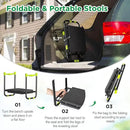 10.8” Wide Garden Kneeler and Seat, Heavy Duty Foldable Gardening Stool with Tool Belt Pouch, Portable Gardening Bench Chair for Seniors & Parents, Non-Slip & Easy Grip Design by GreenHaven Gardens