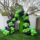 130pcs Lime Green Balloons Different Sizes 18" 12" 10" 5" Light Green Balloons for Birthday Dinosaur Baby Shower St. Patrick's Day Summer Jungle Forest Safari Party Decorations by CozyNest Decor