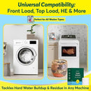 Cleanomic WashWizard Washing Machine Cleaner Tablets – Deep Cleaning Washer Cleaner for Front Load, Top Load & HE Machines – Removes Odor, Buildup & Limescale – Septic Safe, Non-Toxic, 6 Tablets by CozyNest Decor