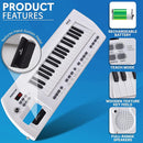 PYLE Electric Piano, 37 Keys Electric Keyboard Piano, Music Keyboard - Built-in Stereo Speakers, Rechargeable Battery, Wired Microphone, Portable Design, 200 Tones, 200 Rhythms, 50 Demos Included by TinyTreasures Baby Boutique