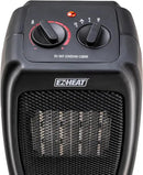 Electric Ceramic Portable Space Heater with Thermostat and Fan, Built-in Overheat Sensor, and Safety Tip-Over Switch, ST-MTPTC113 by CozyNest Decor
