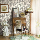 Dimoon 393"x17.3" Floral Peel and Stick Wallpaper Beige Contact Paper Waterproof Wallpaper Delicate Vintage Flower Thicken Plant Self Adhesive Removable Wall Covering Shelf Liner Decal Vinyl Roll by GreenHaven Gardens