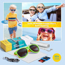 RIVBOS Kids Sunglasses Polarized UV Protection Flexible Rubber Glasses Shades with Strap for Boys Girls RBK004 by TinyTreasures Baby Boutique