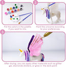 BONNYCO Unicorns Gifts for Girls Painting Kit with 18 Figurines Painting for Kids with Glow in The Dark | Girl Toys 3 4 5 6 7 8 9 10 Years Crafts Kids Gifts Birthday Christmas | Unicorn Toys Niñas by TinyTreasures Baby Boutique