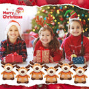 Liliful 10 Pack 8 Inch Christmas Reindeer Stuffed Plush Toy Christmas Elk Deer Stuffed Animal Toys Xmas Plush Elk with Red Scarf Winter Holiday Decoration Gifts for Boys Girls by TinyTreasures Baby Boutique