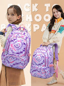 BLUEFAIRY Kids Backpack for Girls Elementary Primary Middle School Bag for Aged 8-10 for Teens Childs Bookbag Back to School Bag Mochilas Escolares para Niñas de 7 8 9 10 Tie-dye Purple by TinyTreasures Baby Boutique