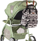 Wrangler Aztec Backpack Organized Daypack Travel Baby Bag with Stroller Strap and Side Bottle Pockets by TinyTreasures Baby Boutique