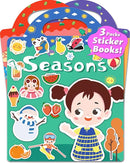 Reusable Sticker Book for Toddlers 2-4 Years, Stickers for Kids, Toddler Sticker Book Ages 1-3, Toddler Craft Activities, Toddlers Travel Toys Ages 2+ Boy Girl Birthday Gifts by TinyTreasures Baby Boutique