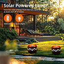 Outdoor Waterproof Lantern, High-Quality Flame Solar-Powered LED Light, Perfect for Gardens, Patios, Deck, Desktops, Pathways, Landscapes, and Lawns Decorations. (L24018) by GreenHaven Gardens