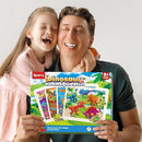 SYNARRY Large Wooden Dinosaur Puzzles for Toddlers 2-4, Wood Dino Puzzles for Kids Ages 4-6, Dinosaur Toys for Kids 3-5, Preschool Educational Children Learning Gifts for 3 4 5 Year Old Boys Girls by TinyTreasures Baby Boutique