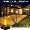 KINKAI Solar Path Lights Outdoor, Bright Garden Lights by GreenHaven Gardens