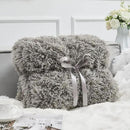 GONAAP Fuzzy Faux Fur Throw Blanket Twin Size Light Grey Super Soft Cozy Plush Fuzzy Shaggy Blanket for Couch Sofa Bed (Light Grey, Twin(60"x80")) by CozyNest Decor