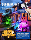 Solar Spot Lights Outdoor, 9 Lighting Modes RGB, Solar Lights Outdoor Waterproof IP65, 63 LED Landscape Spotlights for Holiday Decorations by GreenHaven Gardens