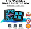 Shashibo Shape Shifting Box - Award-Winning, Patented Fidget Cube w/ 36 Rare Earth Magnets - Transforms Into Over 70 Shapes, Gift Box, Download Fun in Motion Toys Mobile App (Mystic Ocean, 4 Pack) by TinyTreasures Baby Boutique