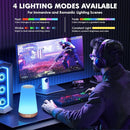 LED Night Light Bedside Lamp Touch and Remote Control Dimmable Tabletop 13 RGB Colors Changing 5 Brightness Adjustable Rechargeable Portable Lamp for Baby Kids Nursery Bedroom Bathroom Outdoor Camping by TinyTreasures Baby Boutique