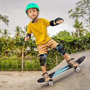 Adjustable Color Gradient Skateboard Helmet for 3-5-8-14+Ages【Toddler Kids Youth Adult】 Girls Boys Woman.Bike Helmet for Multi-Sports Cycling Bicycle Scooter Inline Roller Skate Rollerblading by TinyTreasures Baby Boutique