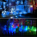 T-SUN Solar Spot Lights Outdoor 6Pack Blue Solar Christmas Spotlights Landscape Lights IP65 Waterproof Auto On/Off for Garden/Yard/Pathway/Patio by GreenHaven Gardens