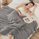 EMME Cotton Muslin Blanket King Size - Soft, Breathable Layering Blanket, 108"x90", All Season Gauze, Grey by CozyNest Decor