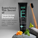 MasterMedi Charcoal Toothpaste with Nano Hydroxyapatite – Fluoride Free, SLS Free, Sensitive Whitening, Enamel Support, Spearmint Flavor, Dentist Recommended, 4 oz (Pack of 1) by CozyNest Decor