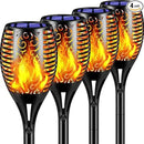 TomCare Solar Lights Outdoor 99 LED Higher & Larger Flickering Flame Solar Torch Lights 43" Waterproof Outdoor Lighting Solar Powered Pathway Lights Christmas Decorations for Garden Patio Yard, 4Pack by GreenHaven Gardens