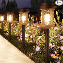 XMCOSY+ Solar Lights Outdoor, 6 Pack Pathway Lights Solar Powered, 20 LM LED Glass Outside Light, Waterproof Lighting for Garden Yard Landscape Driveway Walkway (Warm White) by GreenHaven Gardens