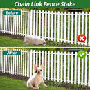 12 Inch Rebar Stakes J Hook Ground Stakes 32-Pack Heavy Duty Galvanized Chain Link Fence Stakes Metal Tent Stakes for Outdoor Lawn Decorations Inflatables Canopy Swing Set by CozyNest Decor