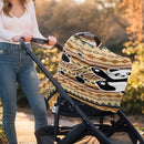 Binienty Breathable Car Seat Covers for Babies Newborns,Aztec Nation Panda Pattern Nursing Cover Breastfeeding Scarf Breathable Stroller Cover for Sun by TinyTreasures Baby Boutique