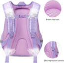 Cusangel Backpack for Girls Boys School Bookbags Kindergarten Elementary Lightweight Waterproof Multifunctional Large Capacity for Backpack (16 inch Fun Prints) by TinyTreasures Baby Boutique
