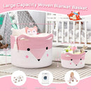 Large Baby Basket Toy Storage 3 Pack, (20"x13.8") Woven Baby Laundry Basket, Stuffed Animal Storage. by TinyTreasures Baby Boutique