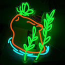 LISIGNVE Capybara Swim Neon Sign Butterfly Led Sign Dimmable Switch Cartoon Animal Neon Light Sign for Children’s Room Cute Capybara Neon Light for Bedroom Pet Shop Water Park Wall Decor by CozyNest Decor
