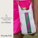 WanderFull® Original HydroBag® Collection, Water Bottle Holder w/Strap & Phone Pocket, Hands-Free Crossbody Water Bottle Bag by TinyTreasures Baby Boutique