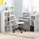 Furinno Luder Bookcase / Book / Storage , 7-Cube, White by TinyTreasures Baby Boutique
