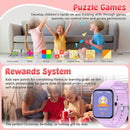 Smart Watch for Kids, 1.85" Fitness Tracker Pedometer Watch, Health, Sleep Monitor, Puzzle Games, Alarm Clock, Camera, Music Player, Torchlight, Activity, Gift Toys for 4 - 13 Years Old Boys and Girls by TinyTreasures Baby Boutique
