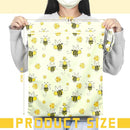 Shappy 2 Pcs Large Travel Laundry Bag Washable Waterproof Wet Dry Large Dirty Clothes Bag Bathing Workout(Bee Style) by TinyTreasures Baby Boutique