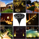 Solar Powered 8 Pack Outdoor LED Disk Lights - IP68 Waterproof, Non-Slip, Wear-Resistant Pathway Lights (Warm White) by GreenHaven Gardens