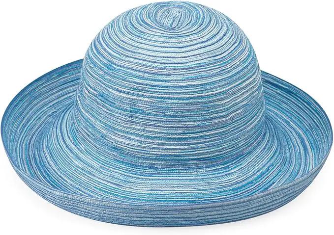 Wallaroo Hat Company Women’s Sydney Sun Hat - UPF 30+ Sun Protection, Packable, Adjustable, Medium - Beach, Travel, Wide Brim