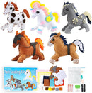 Flying Childhood Horse Sewing Kit for Kids Adults, Make 5 DIY Projects with Plush Stuffed Horse, Birthday Gifts Toys for Girls Boys Ages 8 9 10 11 12, Learn to Sew Kids Crafts by TinyTreasures Baby Boutique