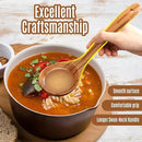 Wooden Spoons for Cooking, 12PCS Teak Wooden Kitchen Utensil Set with Spoon Rest - Smooth Finish, Non-Stick, Comfortable Grip, Heat Resistant Cooking Utensils Set by CozyNest Decor