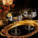 Luxury Martini Glass Set of 2 | 10oz