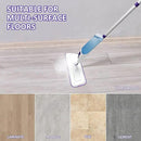 Spray Mop for Floor Cleaning with 60" Extension Handle, Dry/Wet Mop with 14oz Refillable Bottle, 3 Washable Pads&5 Disposable Refills for Hardwood Laminate Tile Floor Dust Cleaning. by CozyNest Decor