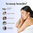 Sleep Essential Oil Blend for Diffuser - Dream Essential Oils for Diffusers Aromatherapy and Relaxation with Clary Sage Ylang-Ylang Roman Chamomile and Lavender for Sleep Time Support (2 Fl Oz)