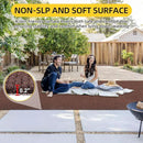 Marine Carpet,5 FT x 15 FT Brown Indoor Outdoor Carpet 0.2" Thick Boat Carpet with Water-Proof TPE Backing, Non-Slide Outdoor Marine Carpet Roll for Home, Patio, Porch, Deck by CozyNest Decor